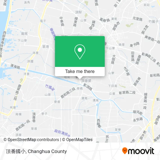 頂番國小地圖
