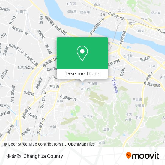 洪金堡 map