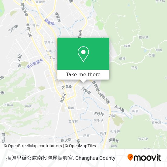 振興里辦公處南投包尾振興宮地圖