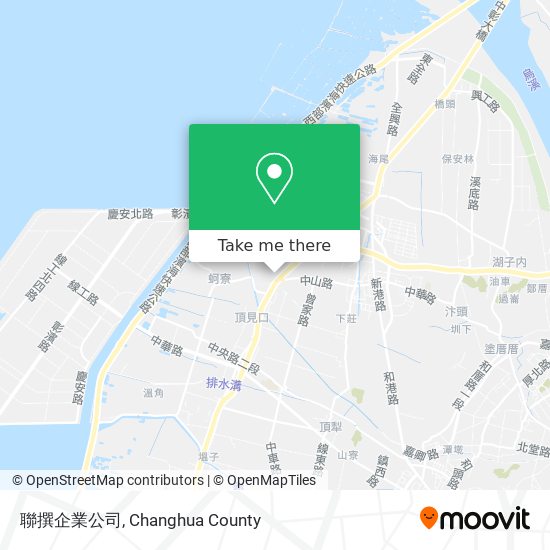 聯撰企業公司 map