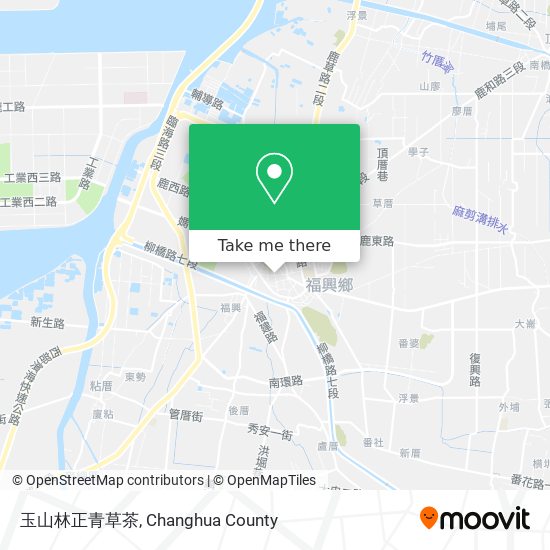 玉山林正青草茶 map