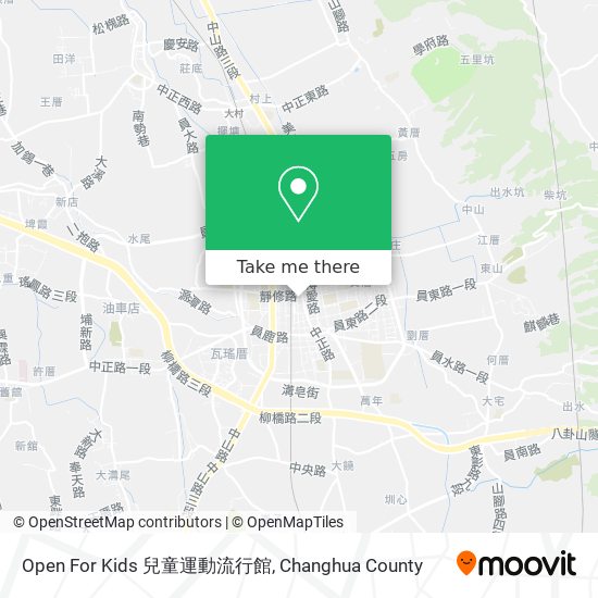 Open For Kids 兒童運動流行館地圖