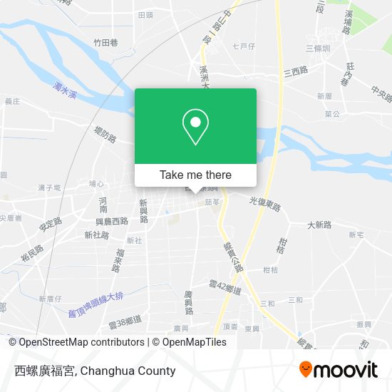 西螺廣福宮 map