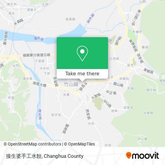 接生婆手工水餃 map