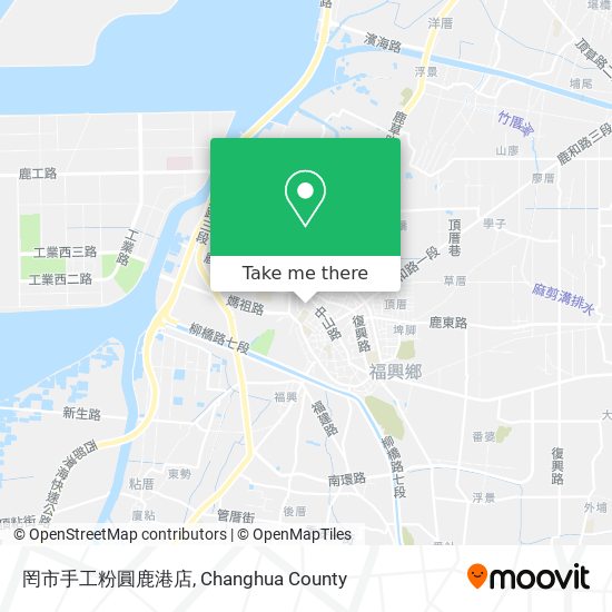 罔市手工粉圓鹿港店 map