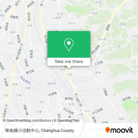 華南國小活動中心 map