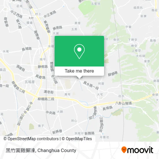 黑竹園雞腳凍 map