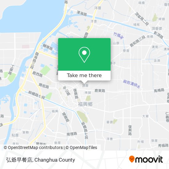 弘爺早餐店 map