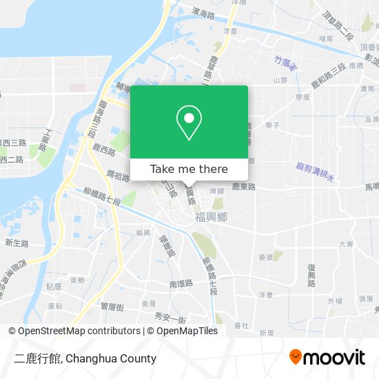 二鹿行館 map