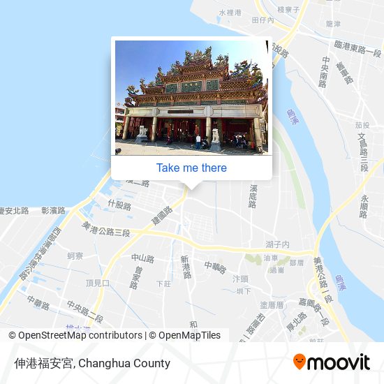 伸港福安宮地圖