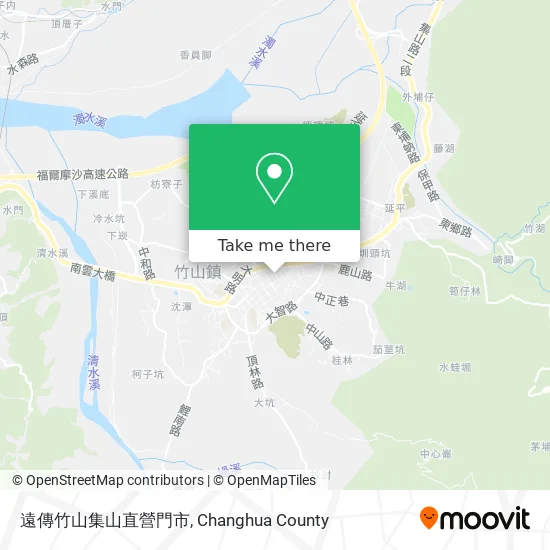 遠傳竹山集山直營門市 map