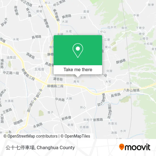 公十七停車場 map
