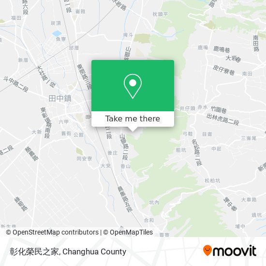 彰化榮民之家地圖