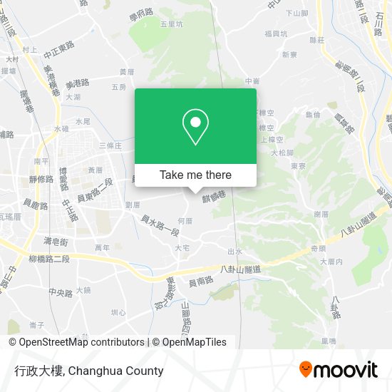 行政大樓地圖