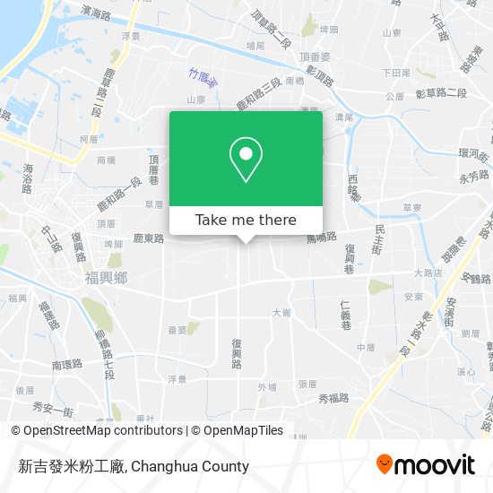 新吉發米粉工廠 map