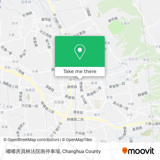 嘟嘟房員林法院南停車場 map