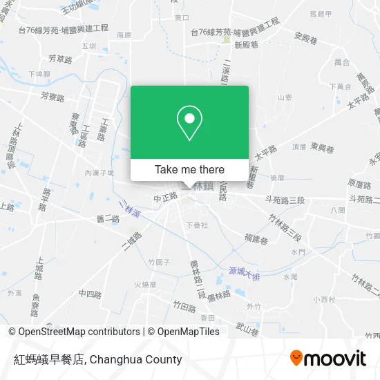 紅螞蟻早餐店 map