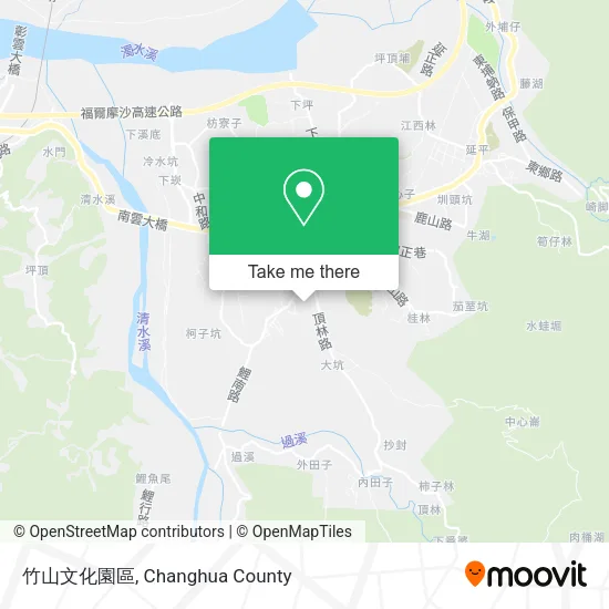 竹山文化園區 map