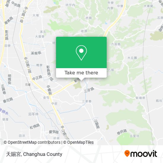 天賜宮地圖