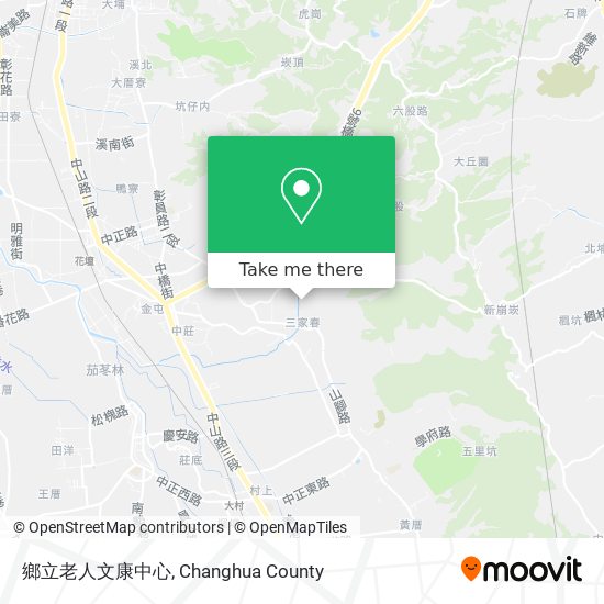 鄉立老人文康中心地圖