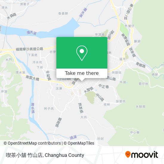 喫茶小舖 竹山店地圖