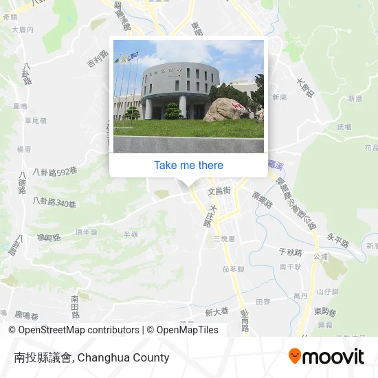 南投縣議會地圖