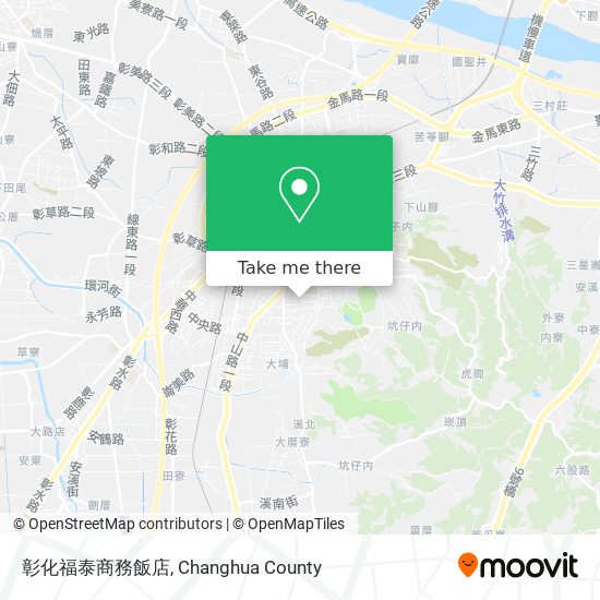 彰化福泰商務飯店 map