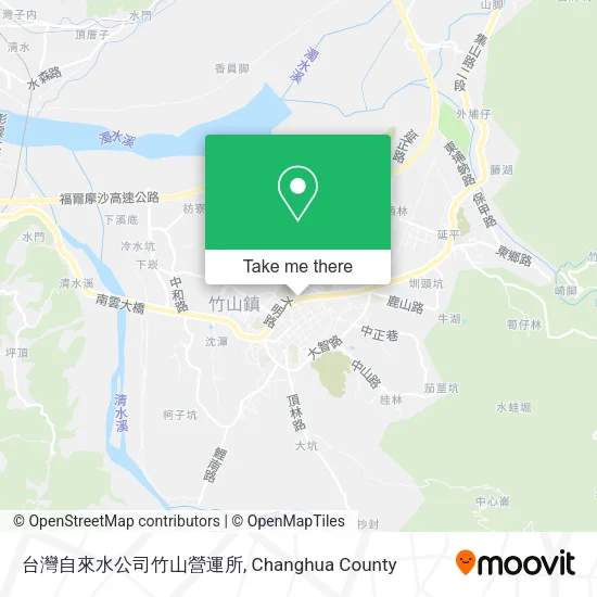台灣自來水公司竹山營運所 map