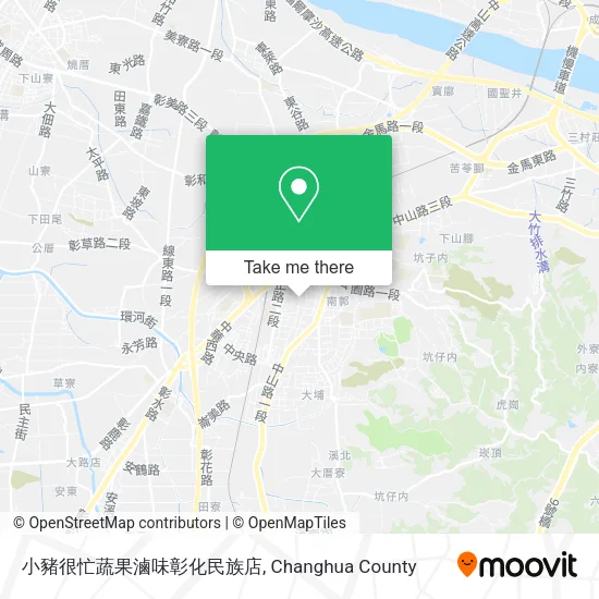 小豬很忙蔬果滷味彰化民族店 map