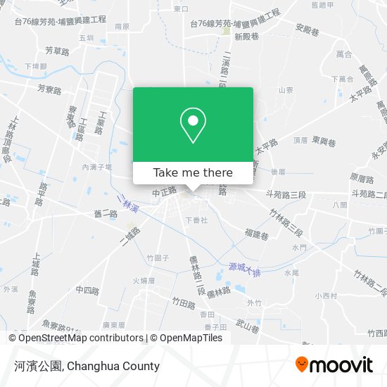 河濱公園地圖