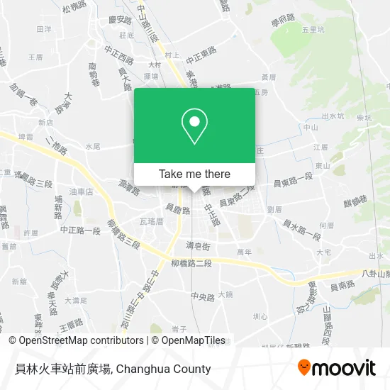 員林火車站前廣場 map