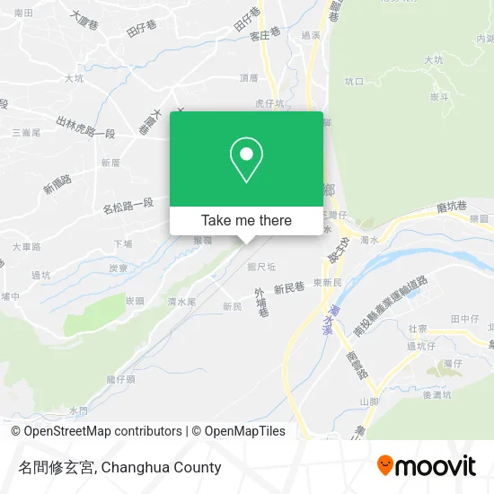 名間修玄宮 map