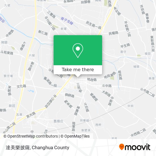 達美樂披薩地圖