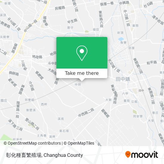 彰化種畜繁殖場 map