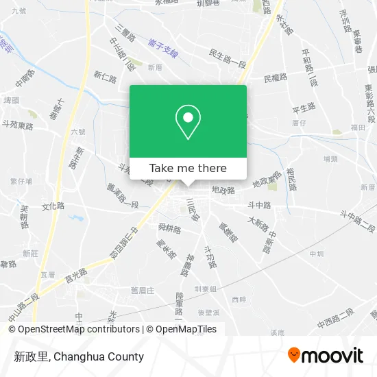 新政里地圖
