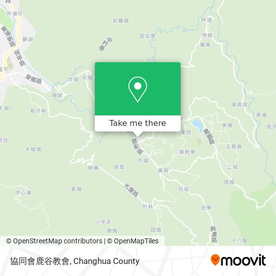 協同會鹿谷教會 map