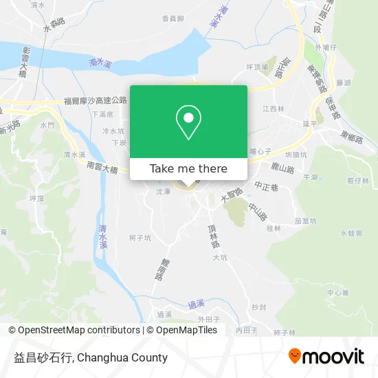 益昌砂石行地圖