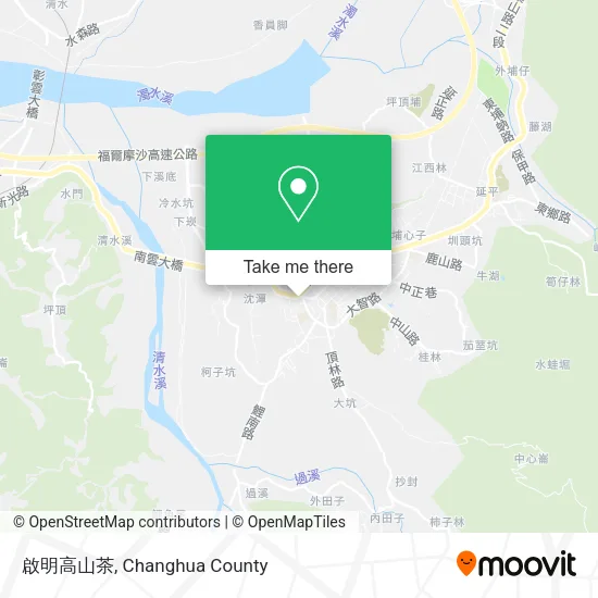 啟明高山茶 map