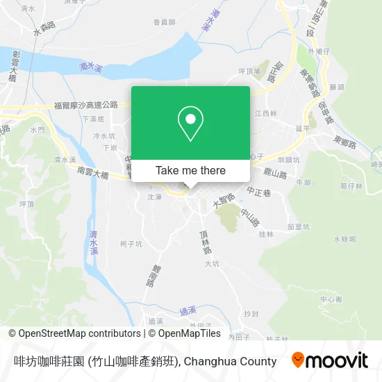 啡坊咖啡莊園 (竹山咖啡產銷班) map