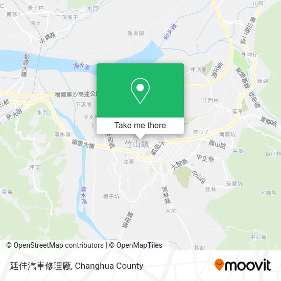 廷佳汽車修理廠地圖