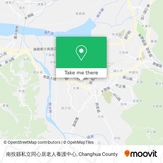 南投縣私立同心居老人養護中心 map