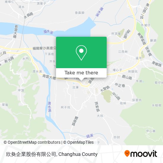 欣奐企業股份有限公司 map