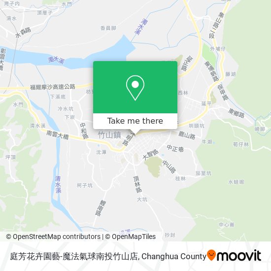 庭芳花卉園藝-魔法氣球南投竹山店 map