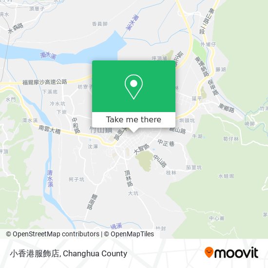 小香港服飾店 map