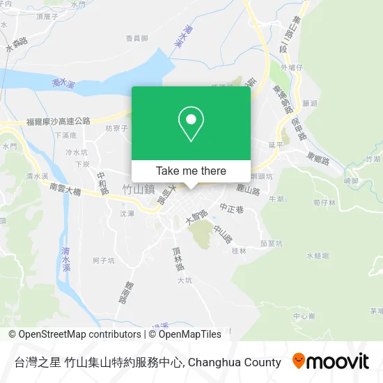 台灣之星 竹山集山特約服務中心 map