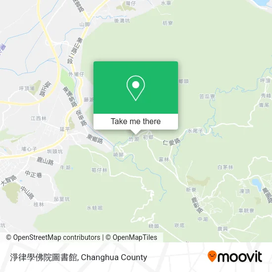 淨律學佛院圖書館地圖