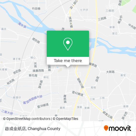 啟成金紙店 map