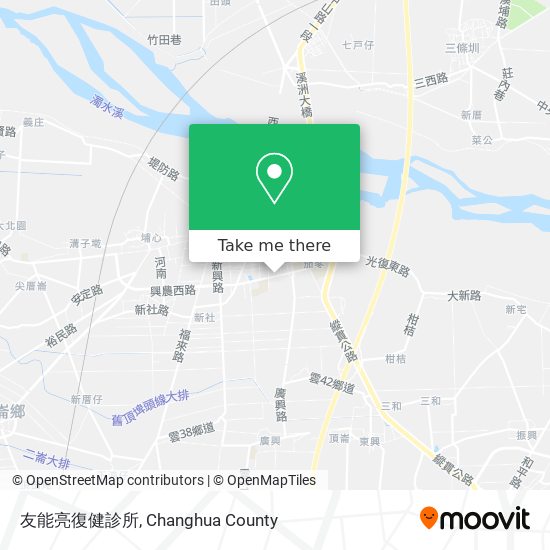 友能亮復健診所地圖