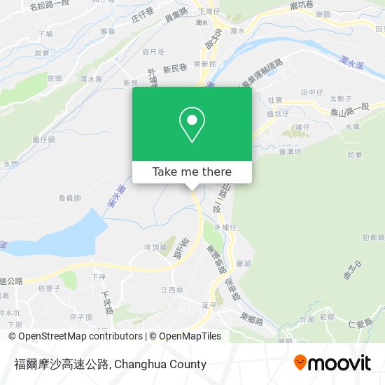 福爾摩沙高速公路 map