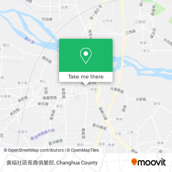 廣福社區長壽俱樂部地圖